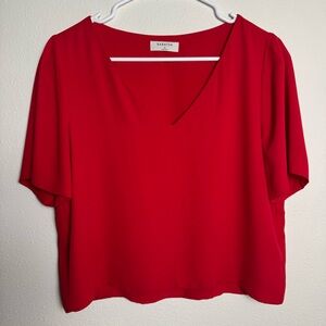 Babaton Red Blouse